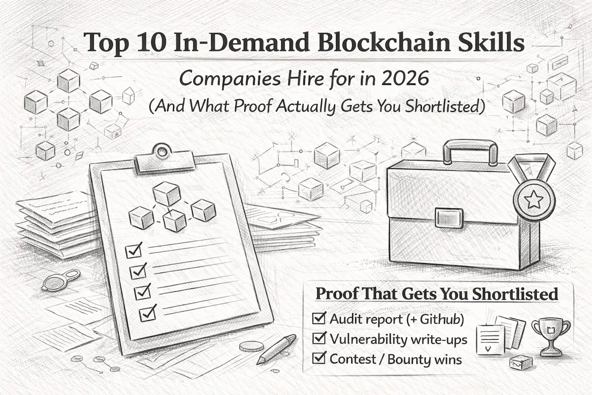 Top 10 In-Demand Blockchain Skills and Job Roles in 2026 (What Hiring Teams Actually Evaluate)