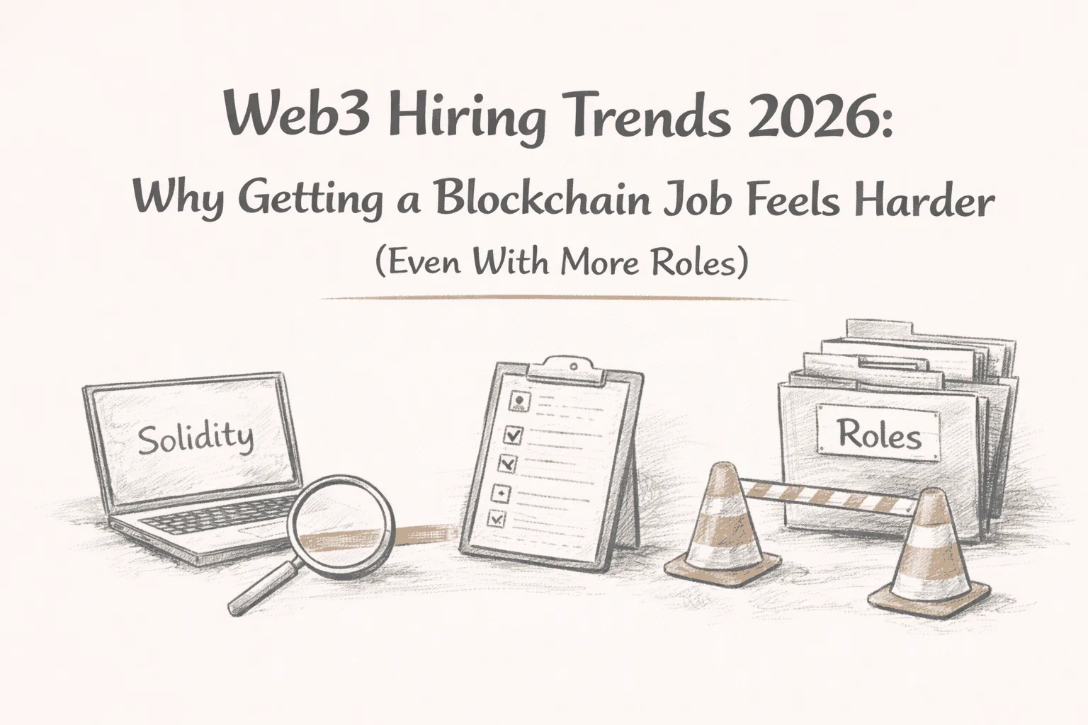 Web3 Hiring Trends 2026: Why Getting a Blockchain Job Feels Harder (Even With More Roles)