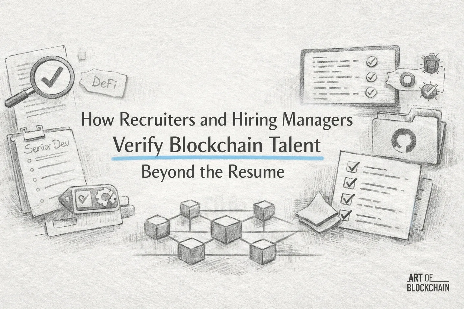How Recruiters and Hiring Managers Verify Blockchain Talent Beyond the Resume