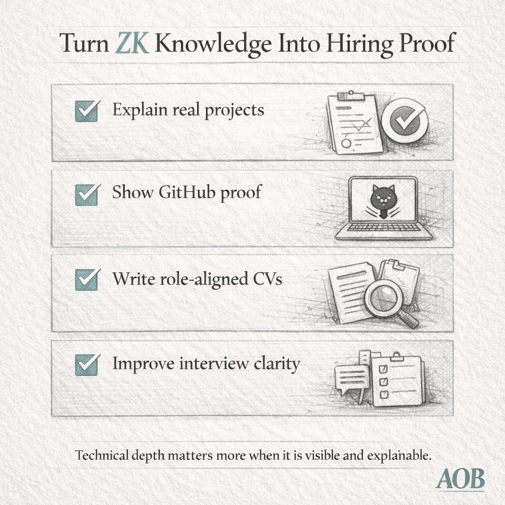 Turn ZK Knowledge Into Hiring Proof