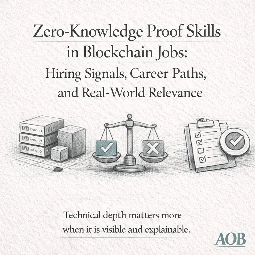 Zero-Knowledge Proof Skills in Blockchain Jobs: Hiring Signals, Career Paths, and Real-World Relevance