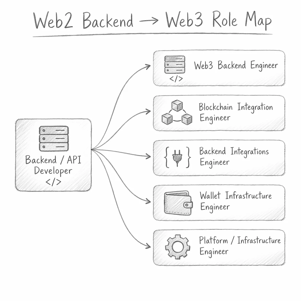 Web2 Backend → Web3 Role Map | Artofblockchain.club