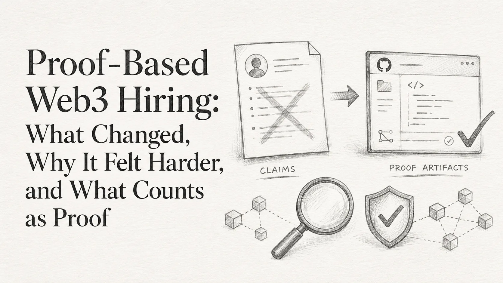 Proof-Based Web3 Hiring: What Changed, Why It Felt Harder, and What Counts as Proof