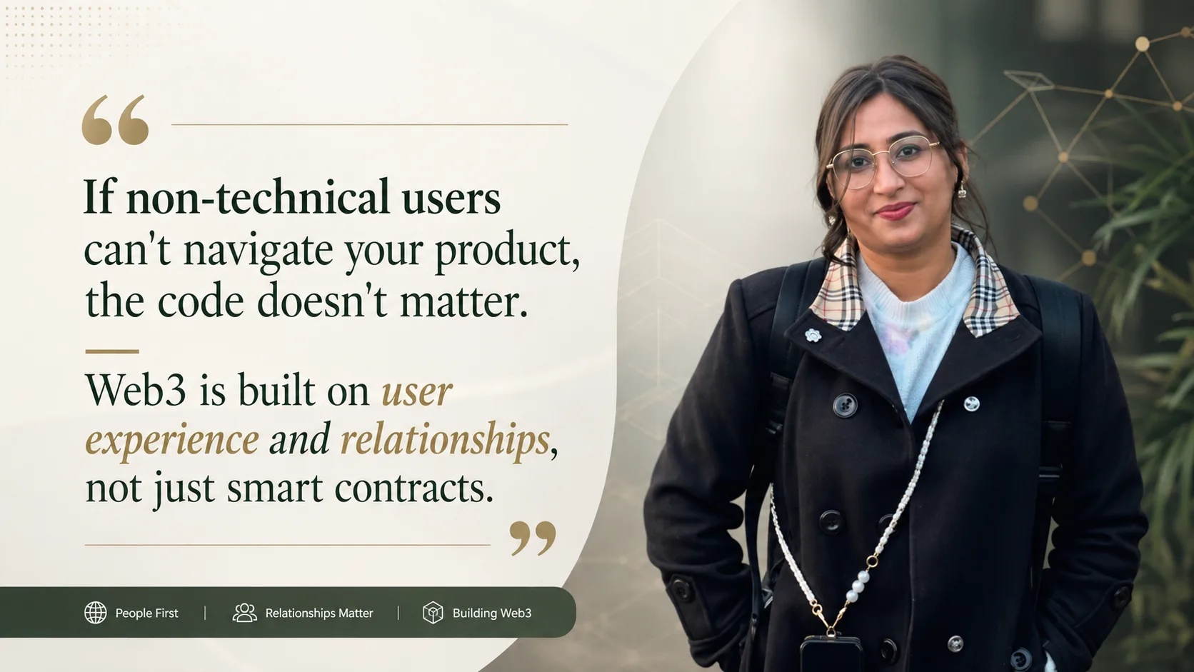 Bhavya Batra, Co-Founder at Nexo and ex-Head of Product at Polkassembly, on the importance of UX, relationships, and non-engineering roles in Web3.