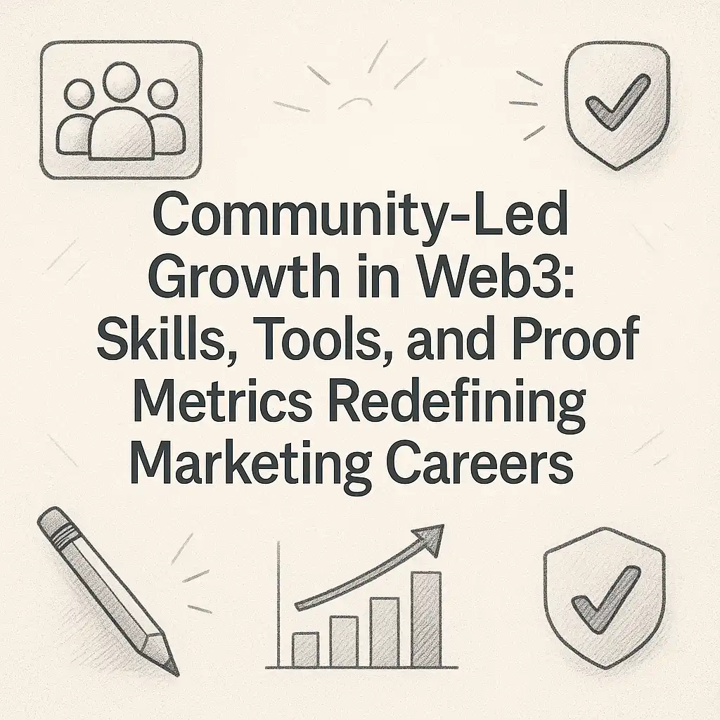 Community-Led Growth in Web3: Skills, Tools, and Proof Metrics Redefining Marketing Careers