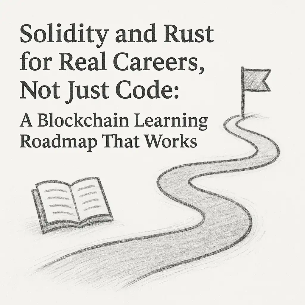 Solidity and Rust for Real Careers, Not Just Code: A Blockchain Learning Roadmap That Works