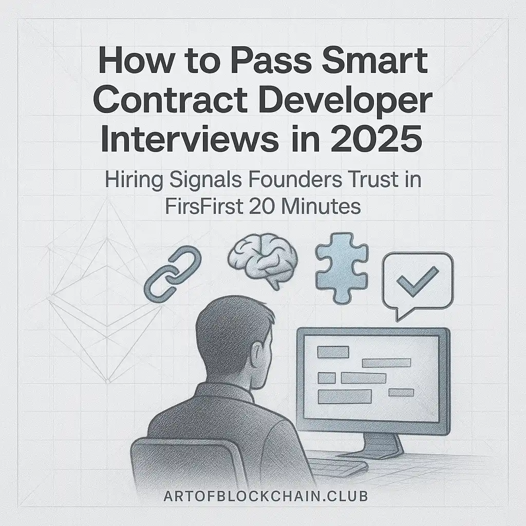 How to Pass Smart Contract Developer Interviews in 2025: Hiring Signals Founders Trust in the First 20 Minutes